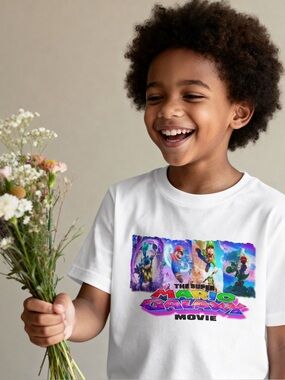Super Mario Bros. Movie Graphic Tee - NWT - Youth Sizes